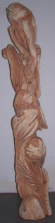 Meerjungfrau, Lärche, 200 cm